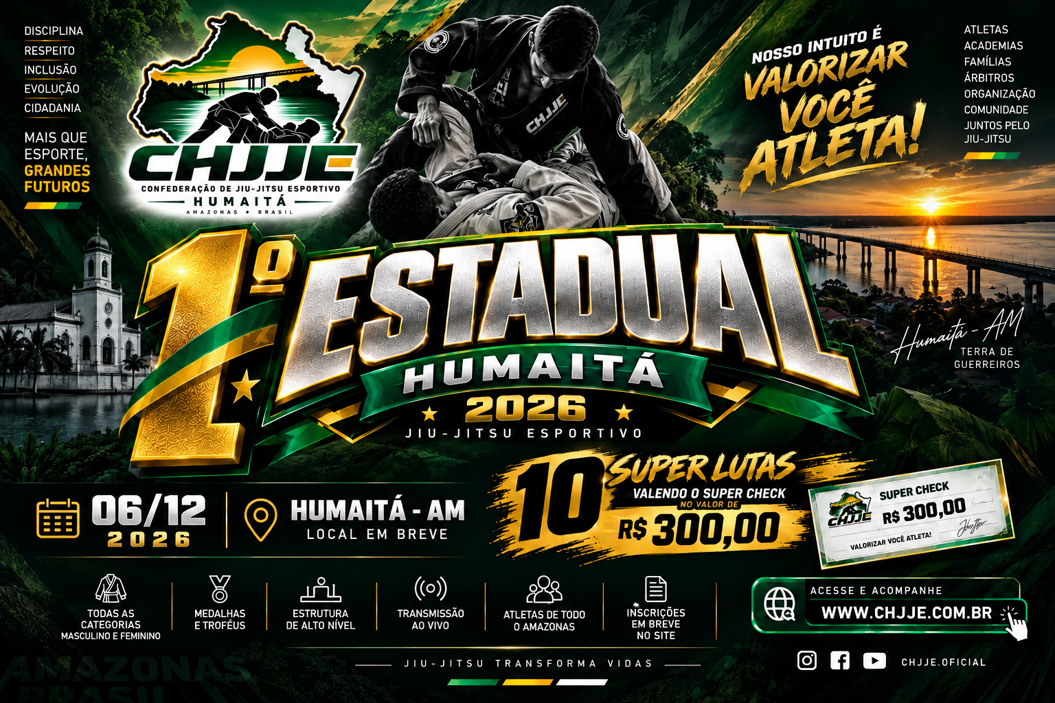 1º Estadual Humaitá 2026 - CHJJE